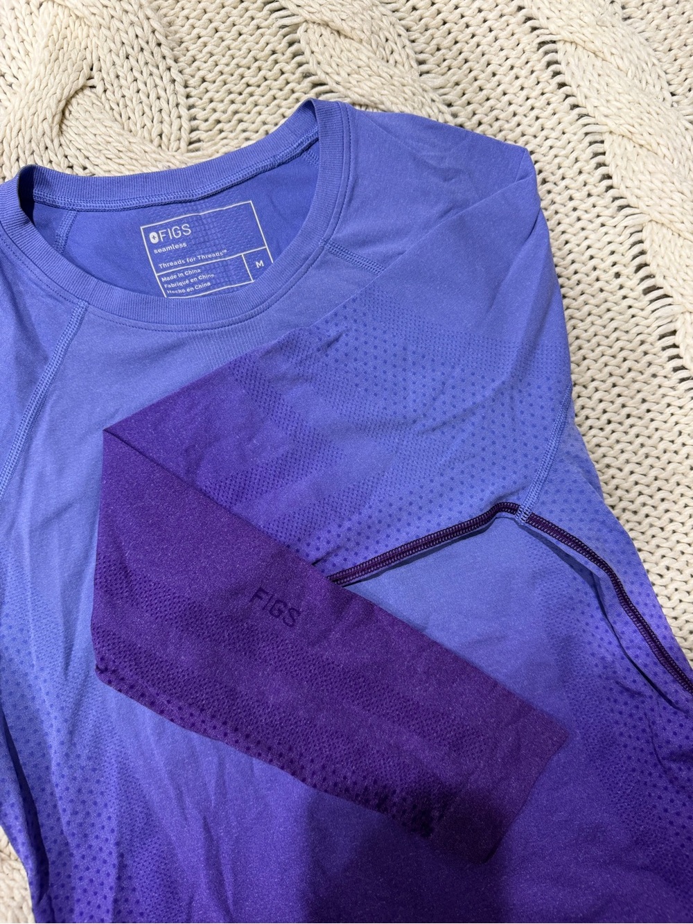 Figs Ombre Digital Grape Salta Seamless - Picture 2 of 2